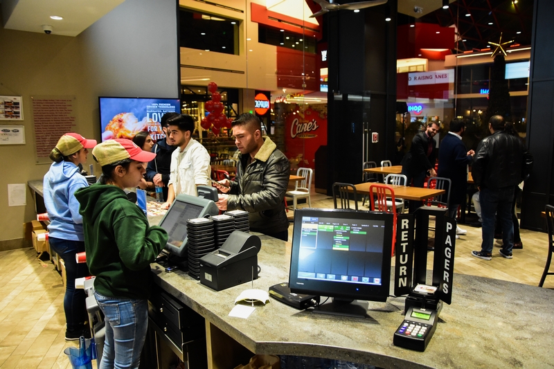 Opening of Raising Cane's